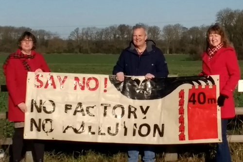 The Lib Dem Focus campaigned with the local community against a toilet roll factory at Shawbirch East in the spring